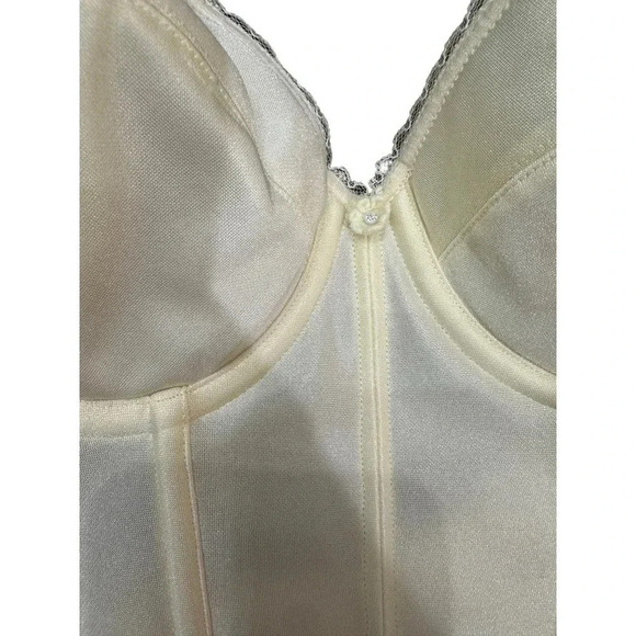 Dominique Women's Beige Strapless Backless Bustier Size 34B - Picture 3 of 6